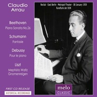 Melo Classic : Arrau - Berlin Recital